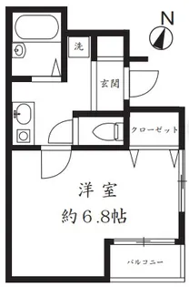 フォレストフェアリー【1階】の間取り