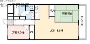 ネオコーポ大阪城公園2号館【3階】の間取り