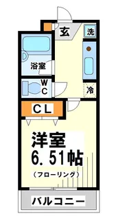 ボンファゼ―ル多摩川【1階】の間取り