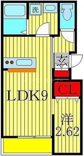 MCM柏の葉【1階】の間取り