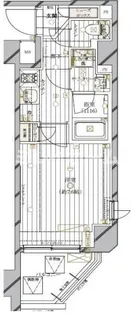 レガリス品川南大井II【3階】の間取り