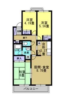 シャルマンカルチェ【3階】の間取り