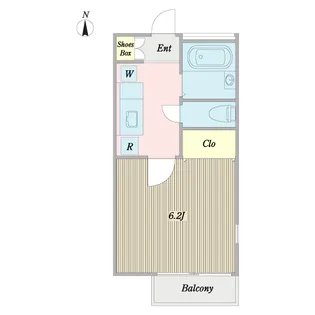 Cube House(キューブハウス)【1階】の間取り