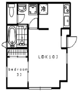リフージョ【1階】の間取り