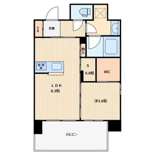 グランカーサ川口並木【7階】の間取り