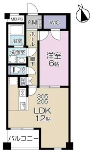 プラムガーデン【2階】の間取り