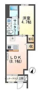 ファインヴィラVII【1階】の間取り