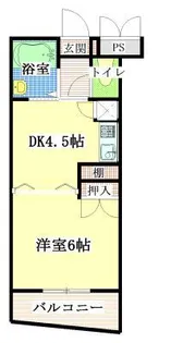 ウィステリー【2階】の間取り