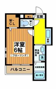 パピオンウエスト【2階】の間取り