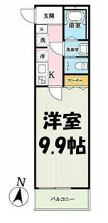 リーラ東川口【2階】の間取り