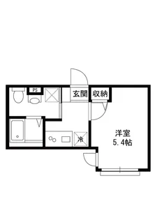 ミハルスカイヒルズ【2階】の間取り