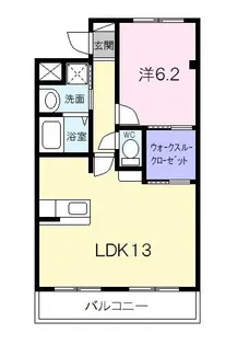 ベレーザ【1階】の間取り