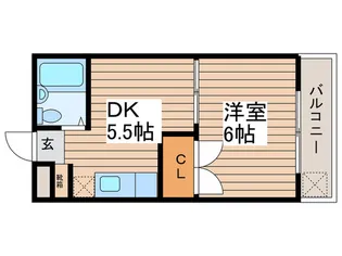 第五三栄ビル【1階】の間取り
