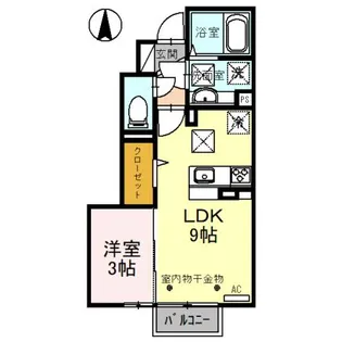 ソラティオ(solatio)【1階】の間取り