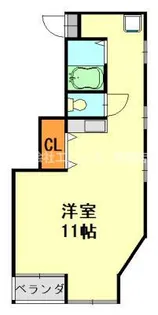 CASA WADA(カーサワダ)【3階】の間取り