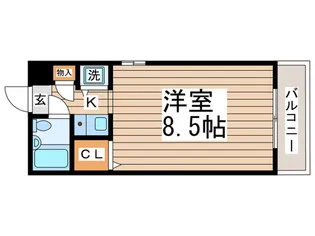 NHレジデンス江古田【4階】の間取り