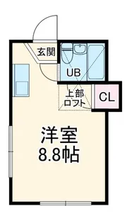 ケントハウス【1階】の間取り