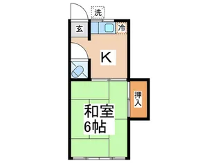 杉山荘【2階】の間取り