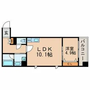 ハーモニー マナー【2階】の間取り