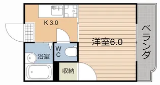 アルルコーポ紫原【2階】の間取り