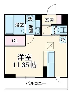 モンテマーレ鴨川【2階】の間取り