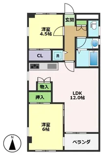 桜ハウス【2階】の間取り