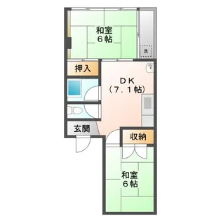 松岡ビル【3階】の間取り