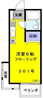 T・Kコーポ【2階】の間取り
