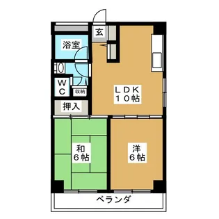 プレジデントビル【7階】の間取り