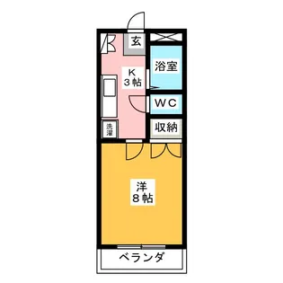 エルマサルト【2階】の間取り