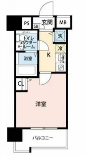 マイナビSTAY新横浜駅前【6階】の間取り