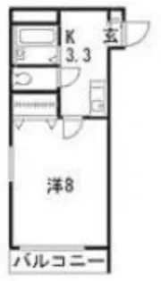 アビターレ【2階】の間取り