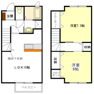 メゾン ラルゴの間取り