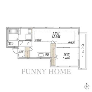 LIGHTHOUSE【2階】の間取り
