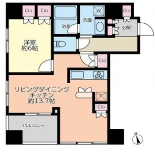 新橋プラザビル【10階】の間取り