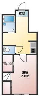 ホークII【1階】の間取り