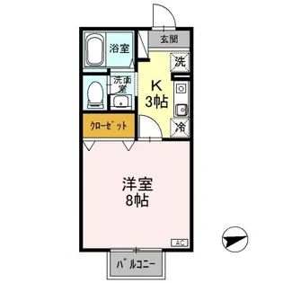 フォルテ【2階】の間取り