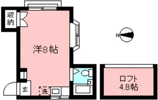 アースヒルズマサII【2階】の間取り