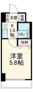 ライオンズマンション本厚木第3【8階】の間取り