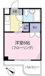 ベルアベニュー町田【4階】の間取り