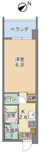 エスペランサ大山【2階】の間取り