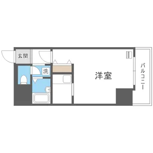 グラン・シェ・モア中島公園【6階】の間取り