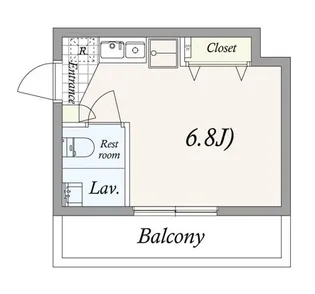 maison SANGUBASHI II【3階】の間取り