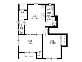 ルネス吉岡40号地【1階】の間取り