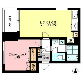 ハーネ・カンダ【3階】の間取り