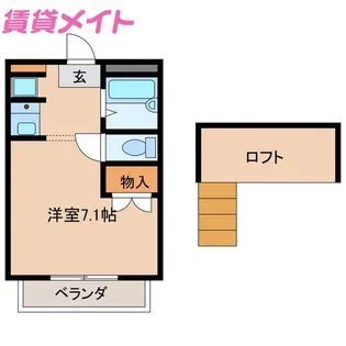 レーベンハイムIII【1階】の間取り