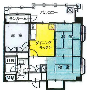ノーベルウジタ【6階】の間取り