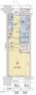 プレサンス横浜大通り公園【4階】の間取り