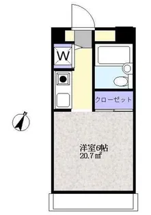 淵野辺アーバンハイツ【2階】の間取り