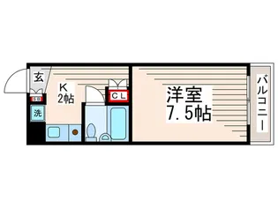 ルミエ-ル東葛西II【3階】の間取り